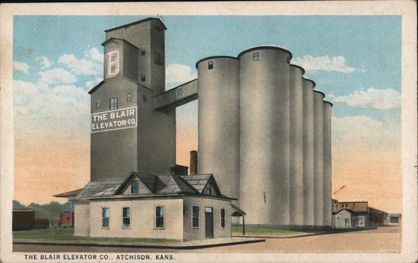 The Blair Elevator Co. Atchison Kansas