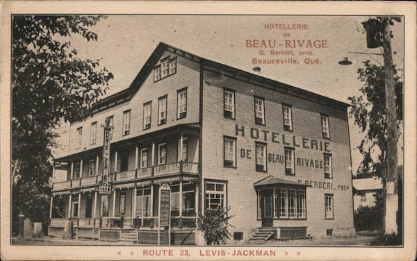 Hotellerie de Beau-Rivage Beauceville QB Canada Misc. Canada