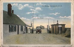 Toll Bridge Portsmouth, NH Postcard Postcard Postcard