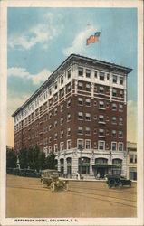 Jefferson Hotel Columbia, SC Postcard Postcard Postcard