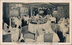 Swedish Rathskeller Restaurant, 201 East 52nd Street Postcard