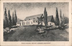 Field House, Mount Vernon Seminary Washington, DC Washington DC Postcard Postcard Postcard