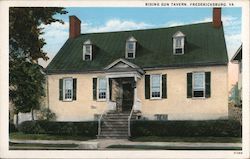 Rising Sun Tavern Fredericksburg, VA Postcard Postcard Postcard