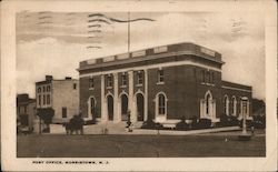 Post Office Morristown, NJ Postcard Postcard Postcard