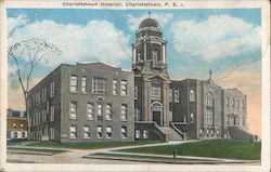 Charlottetown Hospital Postcard