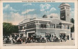 Phoenix Efficient Fire Department Postcard