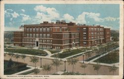 Technical High School Postcard
