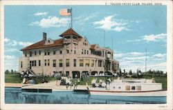 Toledo Yacht Club Postcard