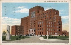 Toledo Hospital Postcard