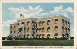 The Achenbach Memorial Hospital-Clinic Postcard
