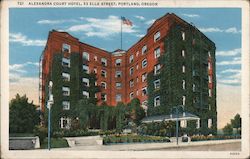 Alexandra Court Hotel, 53 Ella Street Portland, OR Postcard Postcard Postcard