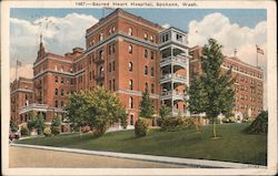 Sacred Heart Hospital Spokane, WA Postcard Postcard Postcard