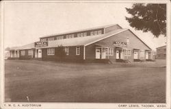 YMCA Auditorium, Camp Lewis Postcard