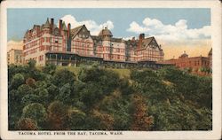 Tacoma Hotel from the Bay Washington Postcard Postcard Postcard