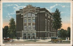 Masonic Temple Postcard