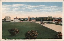 Opera House and Chapel, Soldiers' Home Postcard