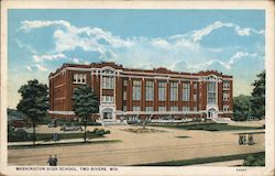 Washington High School Postcard