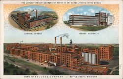 Home of Kellogg Company Postcard
