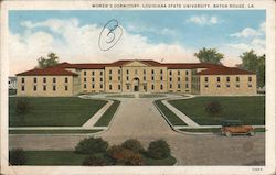 Women's Dormitory, Louisiana State University Postcard