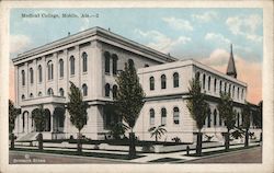 Medical College Mobile, AL Postcard Postcard Postcard