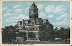 Rice County Court House Postcard