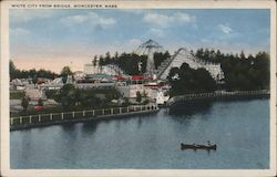 White City from Bridge Postcard