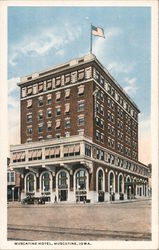 Muscatine Hotel Postcard