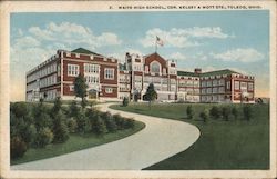 Waite High School Postcard