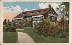 Old Barn Club, Hills and Dales Postcard