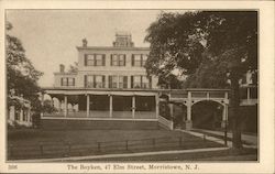 The Boyken, 47 Elm Street Morristown, NJ Postcard Postcard Postcard