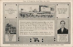 Steamer YOUNG AMERICA, P.E. Rowland Captain Postcard