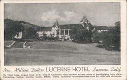 Lucerne Hotel Postcard