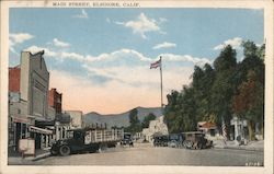 Main Street Elsinore, CA Postcard Postcard Postcard