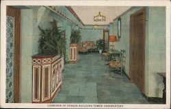 Corridor of Straus Building Tower Observation Chicago, IL Postcard Postcard Postcard