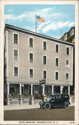 Hotel Marconi Atlantic City, NJ Postcard Postcard Postcard