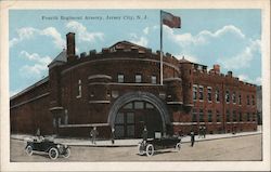 Fourth Regiment Armory Jersey City, NJ Postcard Postcard Postcard