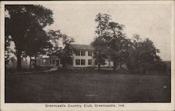 Greencastle Country Club Postcard