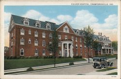 Culver Hospital Crawfordsville, IN Postcard Postcard Postcard