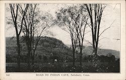 Road to Indian Cave Postcard