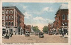 Zumbro Street, Looking West Rochester, MN Postcard Postcard Postcard