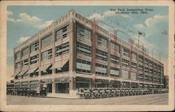 The Ford Assembling Plant Postcard