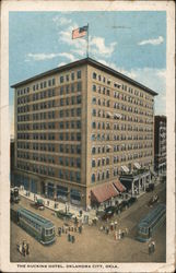 The Huckins Hotel Oklahoma City, OK Postcard Postcard Postcard