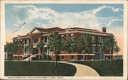 Girls Dormitory, Phillips University Enid, OK Postcard Postcard Postcard