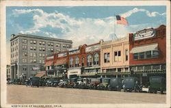 North Side of Square Enid, OK Postcard Postcard Postcard