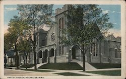 Baptist Church Rochester, MN Postcard Postcard Postcard
