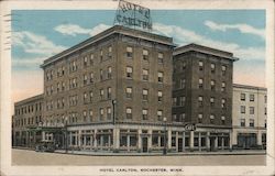 Hotel Carlton Rochester, MN Postcard Postcard Postcard