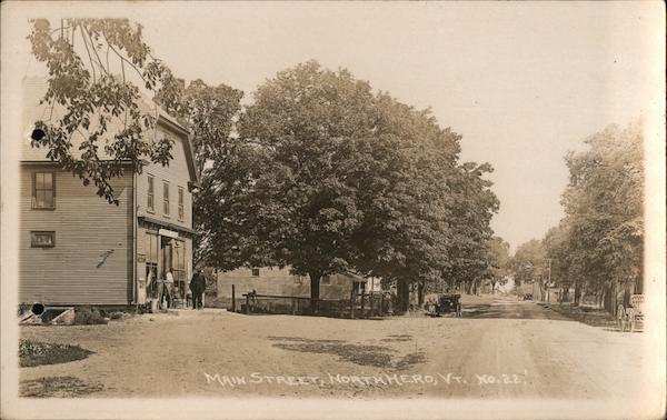 Main Street North Hero Vermont
