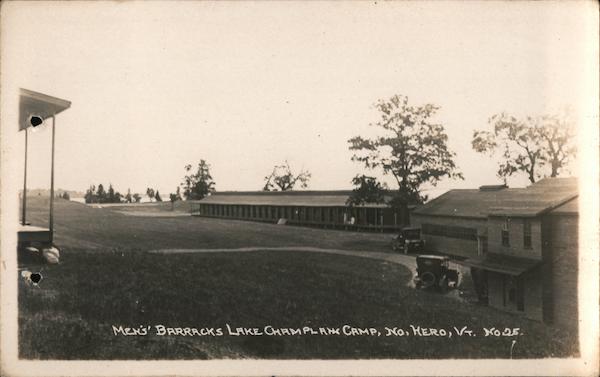 Men's Barracks Lake Champlain Camp North Hero Vermont