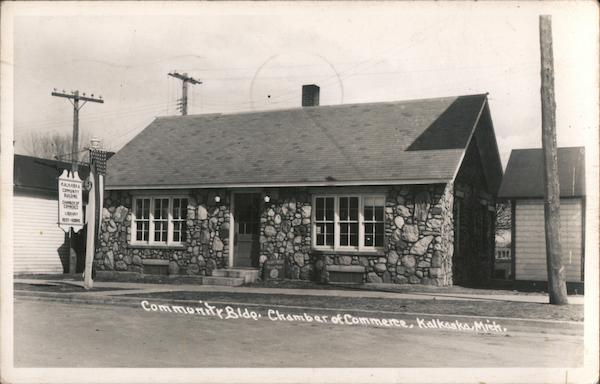 Community Building, Chamber of Commerce Kalkaska Michigan