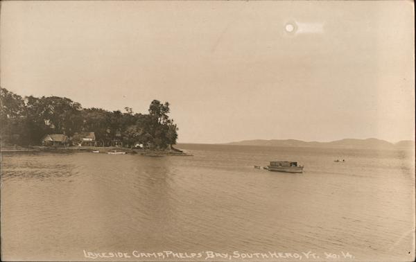 Lakeside Camp, Phelps Bay South Hero Vermont
